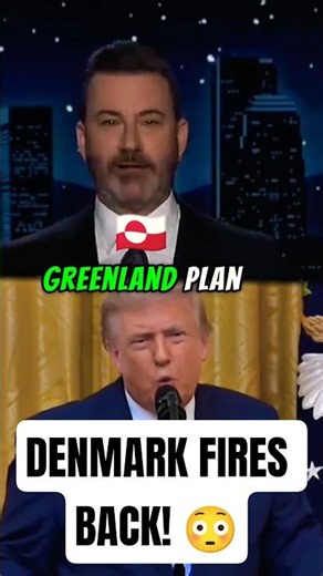 Jimmy Kimmel ROASTS Trump's Greenland Plan! 😂 #trumpnews #usa #jimmykimmel #jimmy #uspolitics #funny