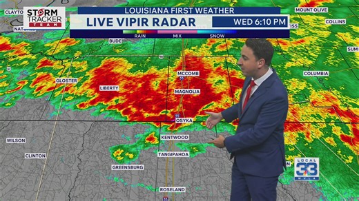 Wednesday evening forecast: Strong storms through tonight