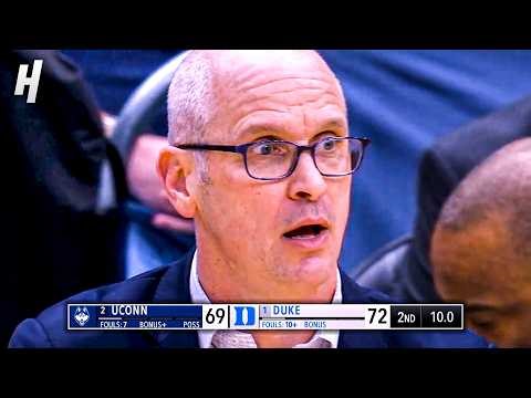 Duke vs UConn CRAZIEST ENDING EVER 😱 March Madness 2026