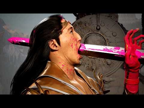 MK1 All Fatalities & Animalities on Shang Tsung - Union of Light (Dark Contrivances)