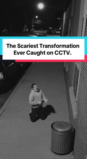The Scariest Transformation Ever Caught on CCTV. #UK #ghosts #tiktokhorror #caughtoncctv #cctv
