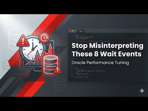 Oracle Performance Tuning: Stop Misinterpreting These 8 Common Wait Events