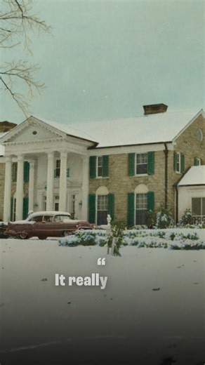 “It really is the best season of the year. The Christmas carols, trees, and lights just grab you. There’s something about Christmas and being home that I just can’t explain.” #ElvisPresley #Icon #Christmas #Holidays #Graceland #Home #Trees #Lights | ELVIS PRESLEY