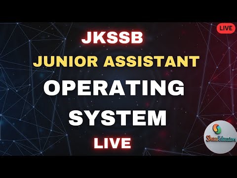 Operating System for JKSSB & SSC | Types, Functions & MCQ 🖥️