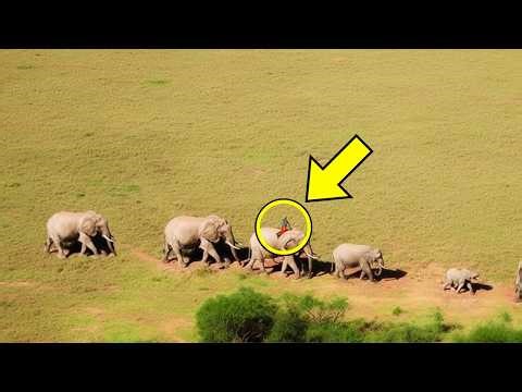 Tourist Notices Something On Elephants Back - When He Takes A Closer Look, He Calls The Police
