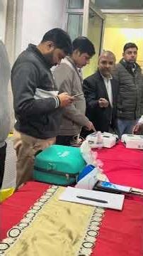 Spirometry hands on at IMA Ghaziabad #ima #rms