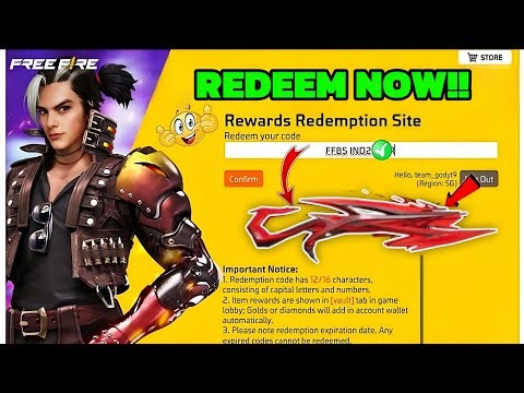 FREE FIRE REDEEM CODE TODAY 25 FEBRUARY |FF REWARDS REDEEM CODE | FF REDEEM CODE TODAY 25 FEBRUARY