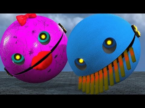 Pacman vs Robot Pacman vs. Robot Monster Pacman x v 12 pacman