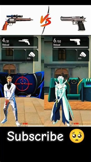🥵M500 vs desert eagle 💀 #freefire #shortsfeed #freefireclips #gaming #freefirehighlights