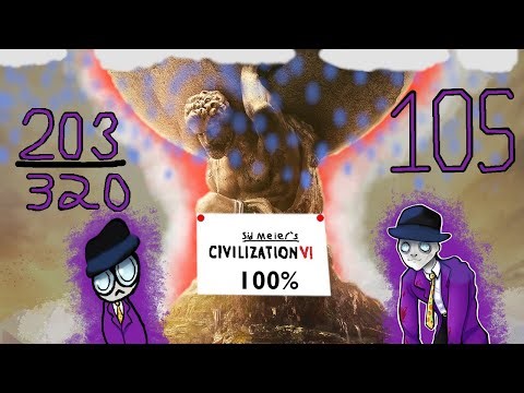 Trying to 100% Sid Meier's Civilization VI : Stream 105