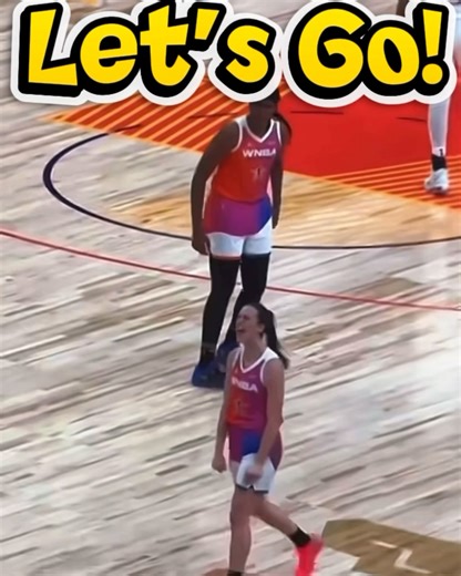 Caitlin Clark with One of the Greatest All-Star Game Plays of All Time #caitlinclark #wnba #shorts