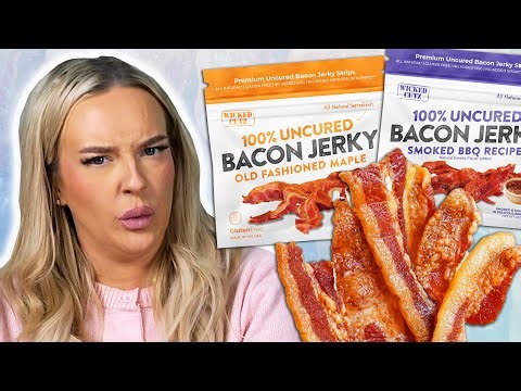 Irish People Try American Bacon Jerky For The First Time