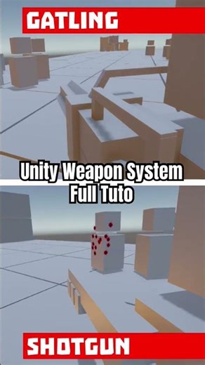 Step by Step Guide : weapon system for unity