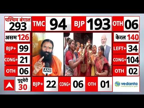 West Bengal Election Results: बंगाल में BJP की प्रचड़ जीत पर Baba Ramdev का बड़ा बयान | TMC