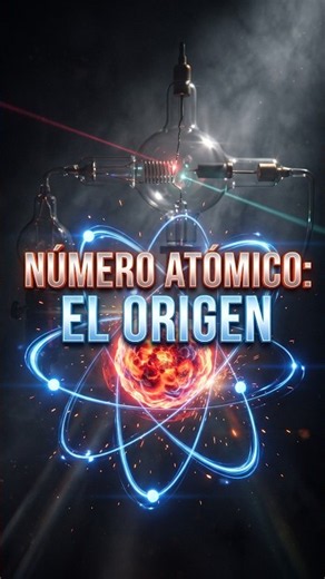¿Cómo se descubrió el Número Atómico? ⚛️🧪 #shorts #ciencia