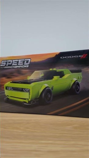 Introducing- LEGO Speed Champions Dodge Challenger SRT Hellcat #lego #dodge #hellcat #legosets #afol