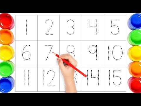 Count 1 to 30 | ABC A to Z | ABCD | 123 Rhymes | ABC Song | Phonics | Dotted Lines | Preschool Video