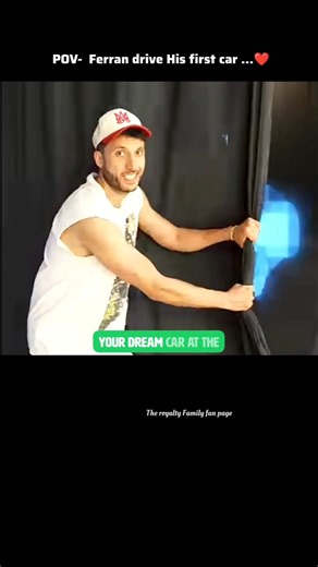 Ferran Drive his First Car | the royalty Family |# #royalfamily