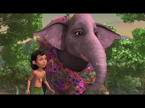 🦁🐒🌴🐍 जंगल के अद्भुत रहस्य 77 | मोगली की कहानी | Jungle Book | नया एपिसोड@PowerKidstv ​