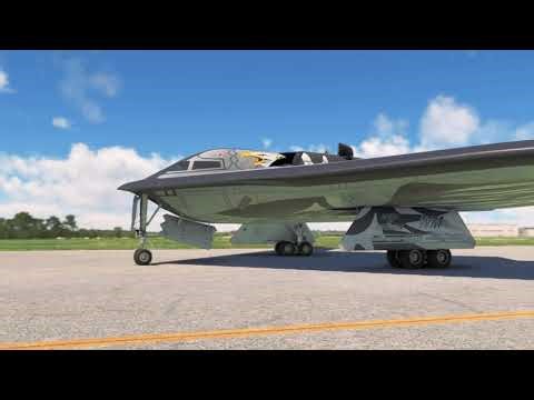 Ghost of the Sky 👻 B-2 Spirit Runway Takeoff | MSFS 2020 Cinematic | 4K UHD