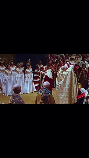 Queen Elizabeth’s coronation #queenelizabeth #coronation #powerful #royalty