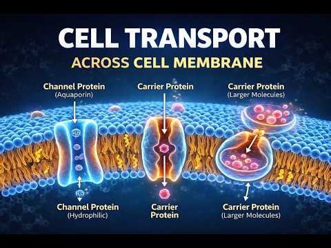 Cell Transport Across Cell Membrane