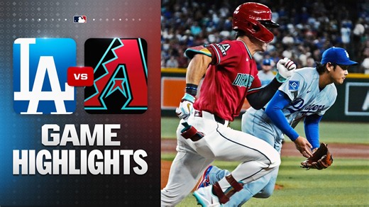 Dodgers vs. D-backs Game Highlights (6/3/26) | MLB Highlights