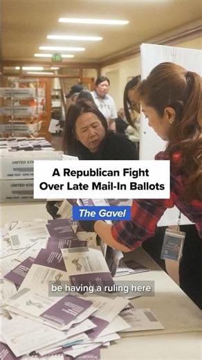 Why Republicans are battling each other over mail ballots | THE GAVEL