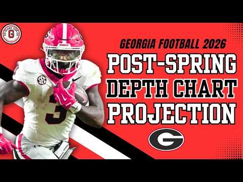The Georgia Football Offense is Ready to BREAK OUT in 2026 | Post-Spring Depth Chart Projection