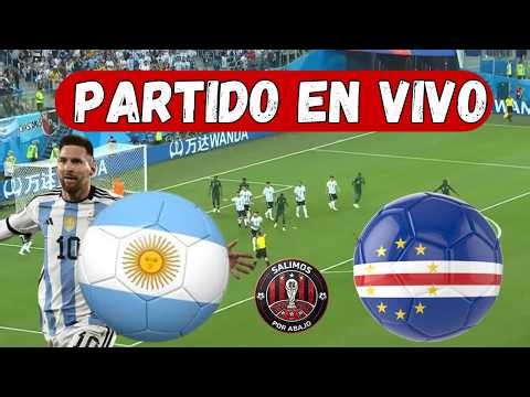 TIEMPO EXTRA ARGENTINA VS CABO VERDE [ EN VIVO ] 🚨 16AVOS DE FINAL - MUNDIAL 2026 [ FUTBOL HOY ]