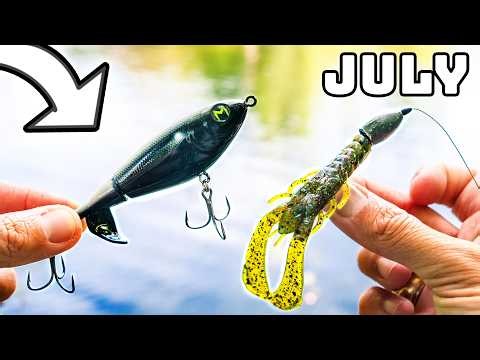 Catch MORE Bass With These July Lures! (Summer Fishing Tips)
