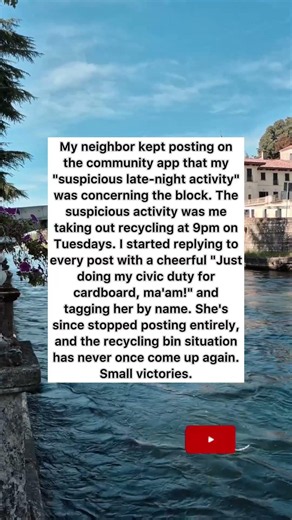 The Neighborhood Watch Karen 🤫 #neighborwars #funny #pettyrevenge