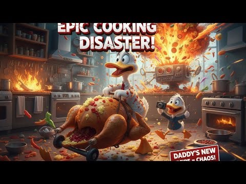 DADDY DUCK'S COOKING ROBOT EXPLODED! 🤖💥 (Bibo & Friends)
