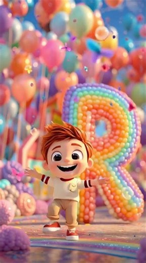 R is for Rainbow! 🌈 | Letter R Phonics Song | Learn ABC with Fun | 3D Kids Animation