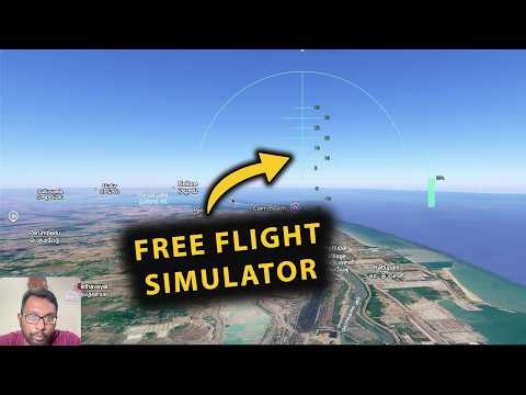How To Use Google Earth Flight Simulator (FREE) In Your Web Browser!