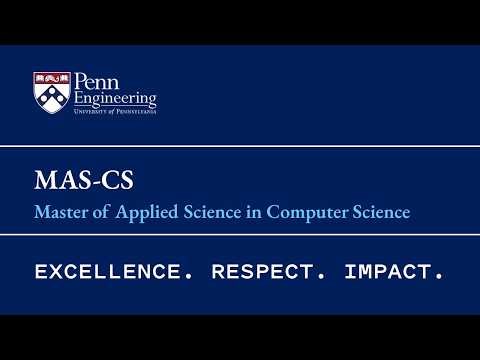 Penn Engineering's MAS-CS Degree: The Vision