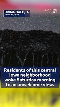 Large sinkhole opens in Urbandale apartment complex