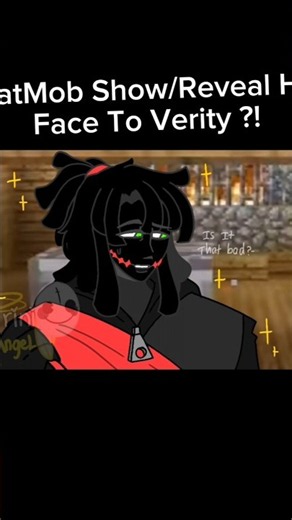 ThatMob Show His Face To Verity ?! - Verity Mod //#verity#verityminecraft#funny#shorts#animation