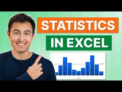 Learn Statistics in Excel in 14 Minutes