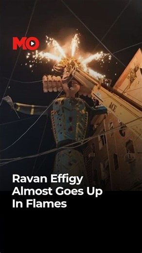Ravan Effigy Almost Goes Up In Flames | Mo of Everything