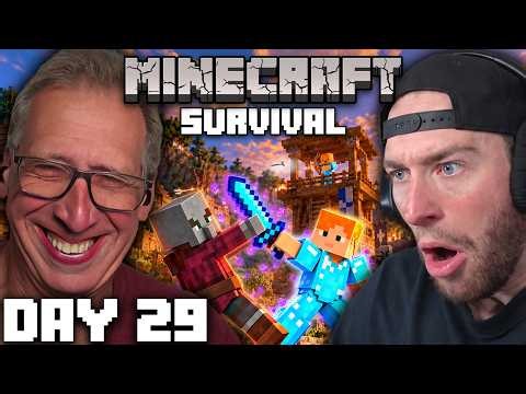 Taking On The Raid! | Minecraft Survival [Episode 29]