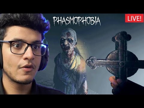 Bhoot Catching Experts in Phasmophobia Live🛑