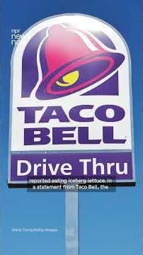 Taco Bell's shredded lettuce linked to Cyclospora outbreak