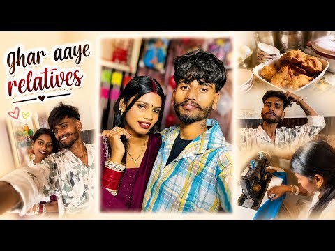 Aaj ghar aaye relatives 🥹|| bhar jaan di khushi ch aaye miln ✈️||dekho full vlog sare hoye imotional