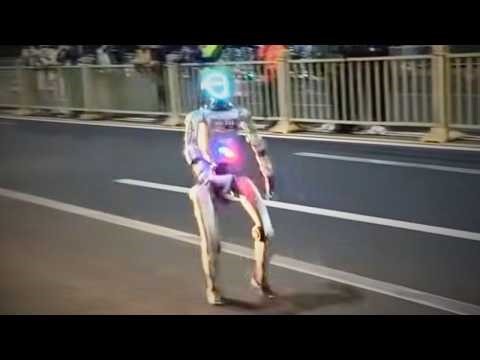 Humanoid robots gear up to race in Chinese half marathon