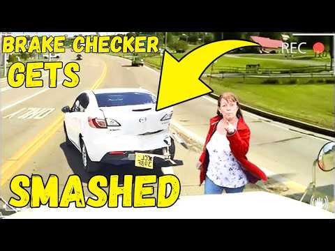 BEST OF ROAD RAGE: Brake Check, Karens, Bad Drivers, Instant Karma, Crashes