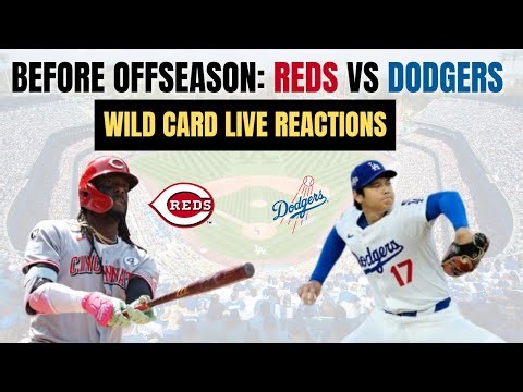 A Look Before the Offseason: Live Reds vs Dodgers Wild Card Reactions