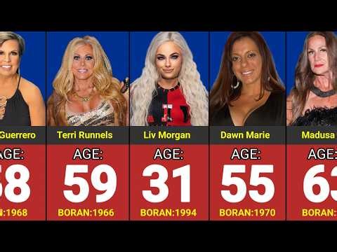 Famous WWE Women's Wrestlers Real Age in 2026!