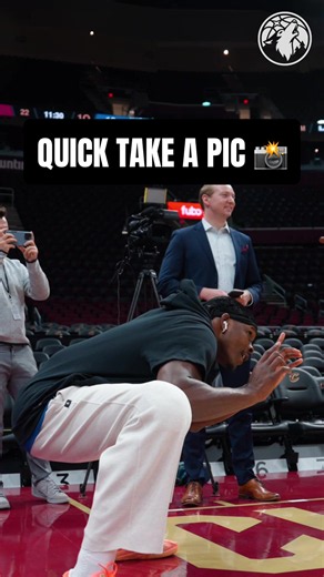 it’s all routine 🙂‍↕️ #minnesota #nba #basketball #timberwolves #anthonyedwards