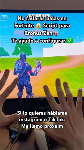 🎯 AIMBOT FORTNITE ✅ La Mejor Script para Cronus Zen Ps5 Xbox Pc mejor configuración y sensibilidad